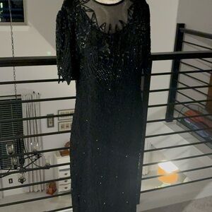 Chic Black Long Sleeve Dress